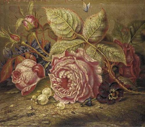 Pierre-Auguste Renoir Roses France oil painting art
